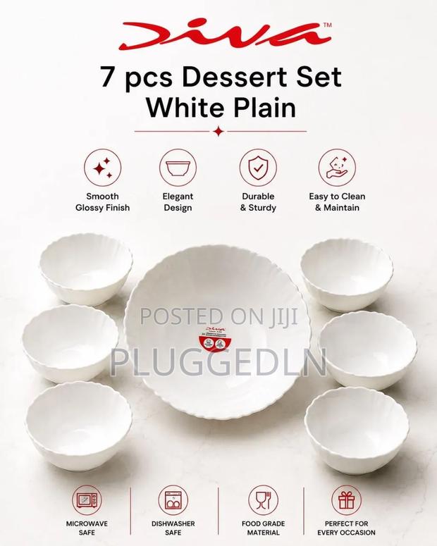 6pcs Veg Bowls + 1pc Sr Bowl 6 Sets Per Box