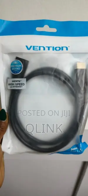 Vention Nylon Braided HDMI Cable 1M Black Metal Type