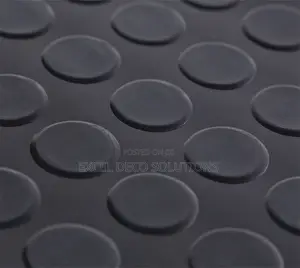 Gym Rubber Flooring – 4mm EPDM Coin Mat for Equipment Zones