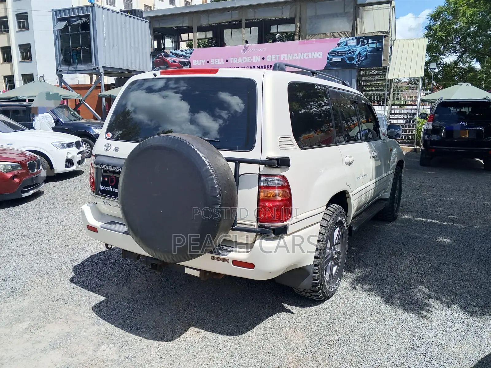Toyota Land Cruiser Prado 2000 Pearl