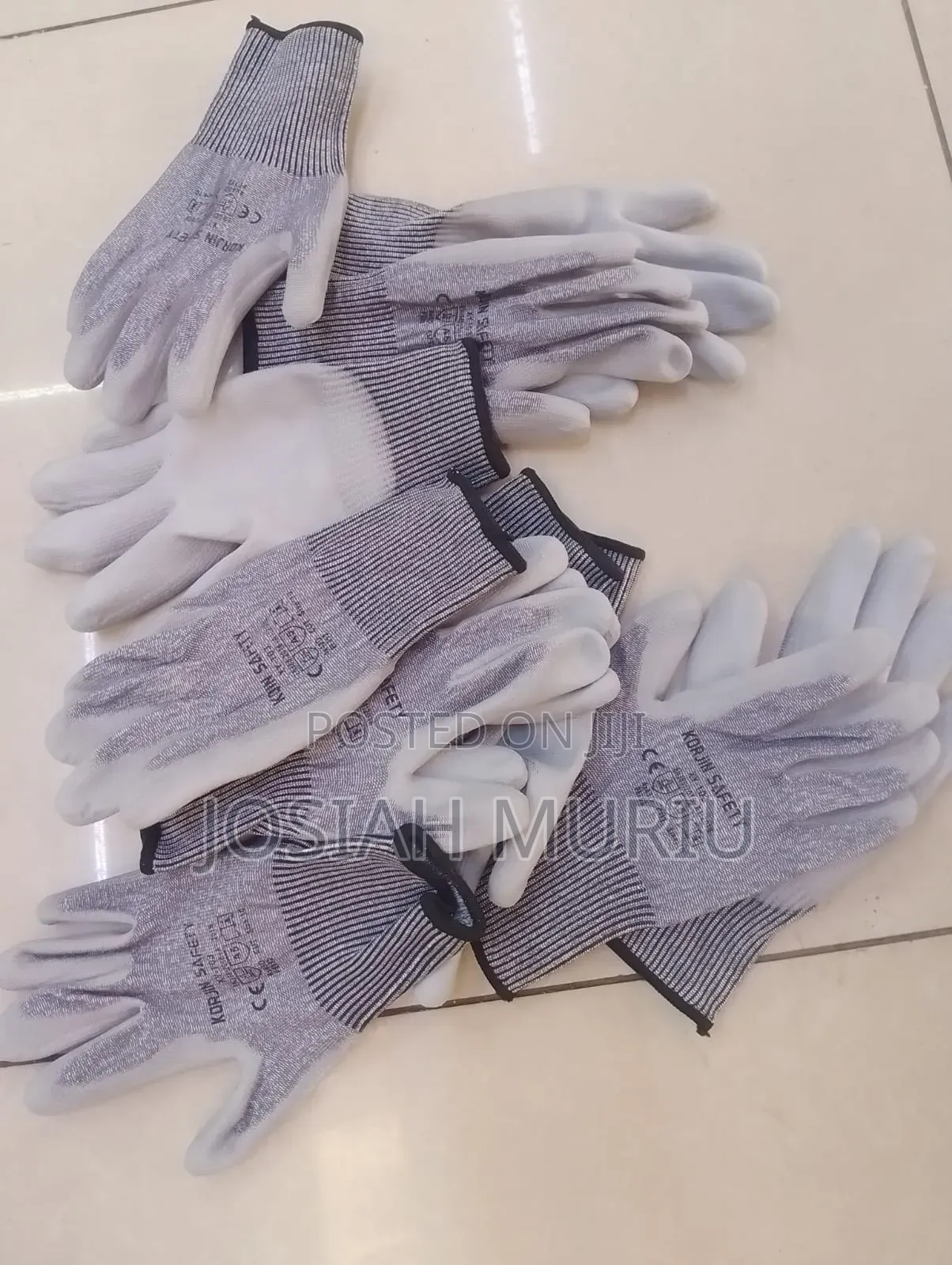 High Performance Pu Coated Safety Gloves