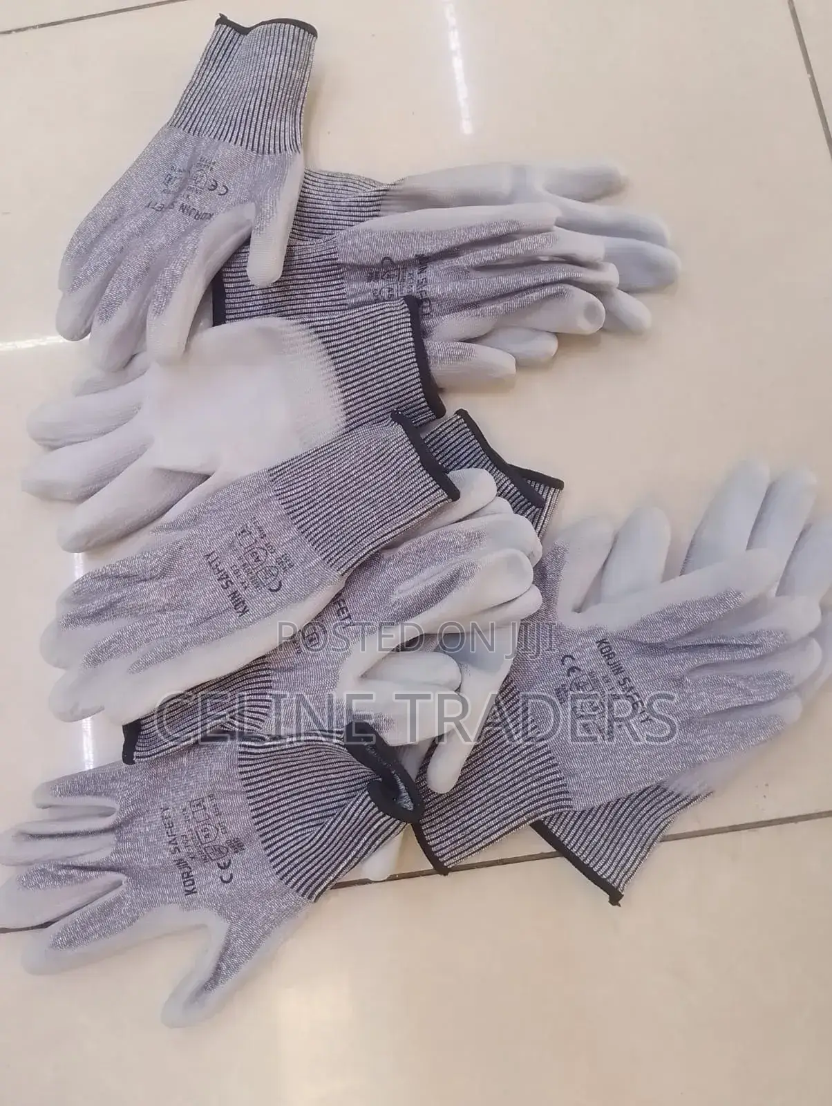 High Performance Pu Coated Safety Gloves