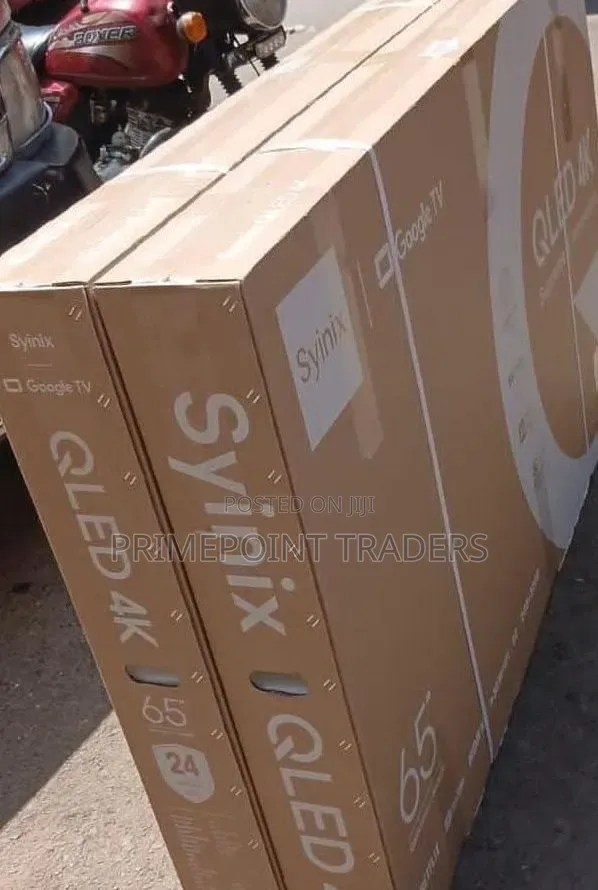 Syinix Google 65Qled 
,Experience Brilliant QLED Entertainment