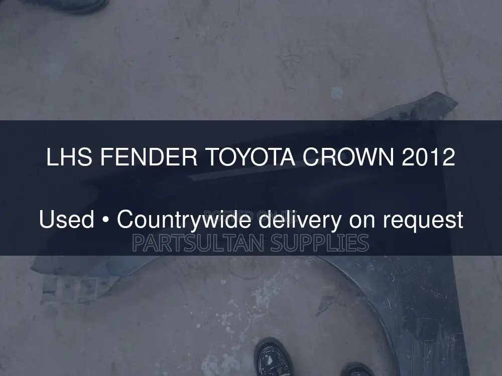 LHS Fender Toyota Crown 2012