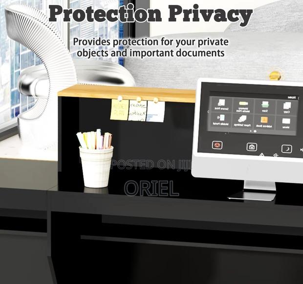 Office Reception Desk :L-Shaped Reception Desk With Lockable Drawers - thumbnail 15