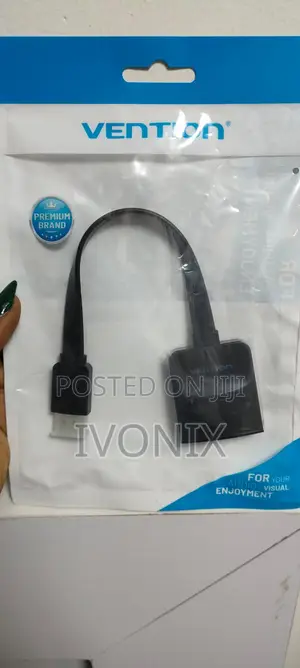 Vention Flat HDMI to VGA Converter 0.15M Black