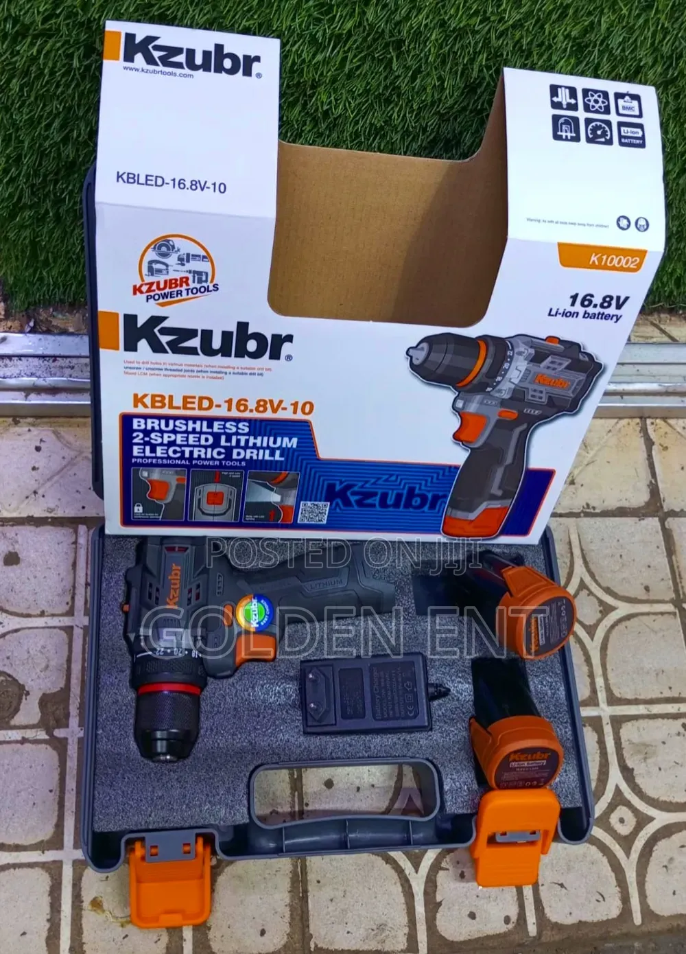 Kuzbr Brushless Drill/16.8v 2speed Drill