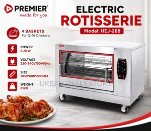 PREMIER 4-Basket Electric Rotisserie