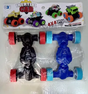 2PCS 4×4 Inertial Stunt Cars - HK