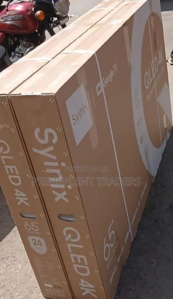 Syinix 65 Inch Qled Smart Google Cinematic Sound and Stunning Visu - main view
