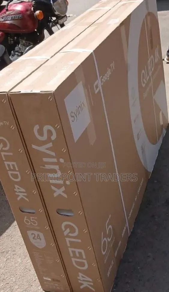 Syinix 65 Inch Qled Smart Google Cinematic Sound and Stunning Visu