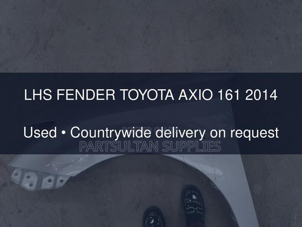 LHS Fender Toyota Axio 161 2014 - thumbnail 2