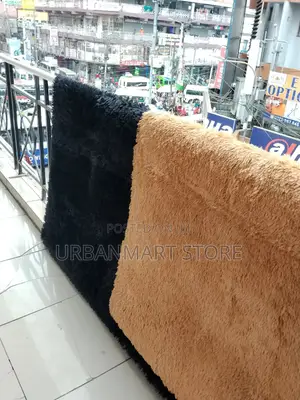 Decorative Fluffy Rug 5x8 – Non-Slip Base in All Colours