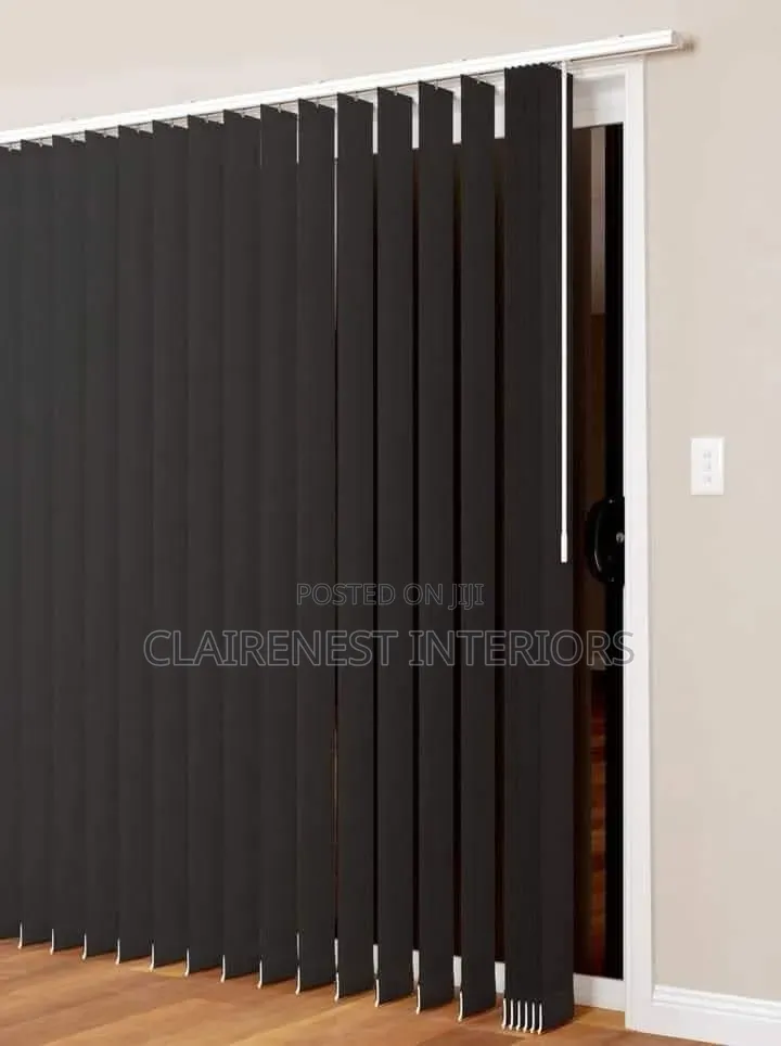 Modern Comfort, Sleek, Vertical Office Blinds