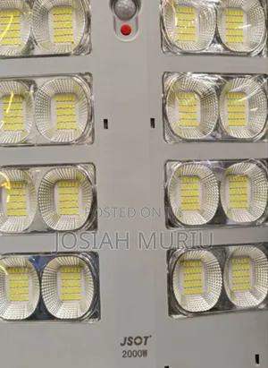 Solar Street Light With Large Battery