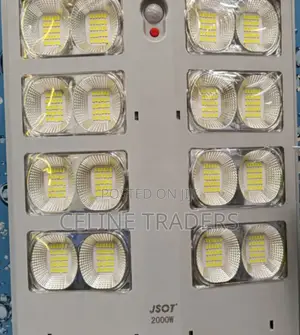 2000w Solar Street Light With Remote Control