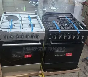 TBP Turkey 60×60 Cm Cooker 3 Gas + 1 Electric With Turbo Fan Cast Iro