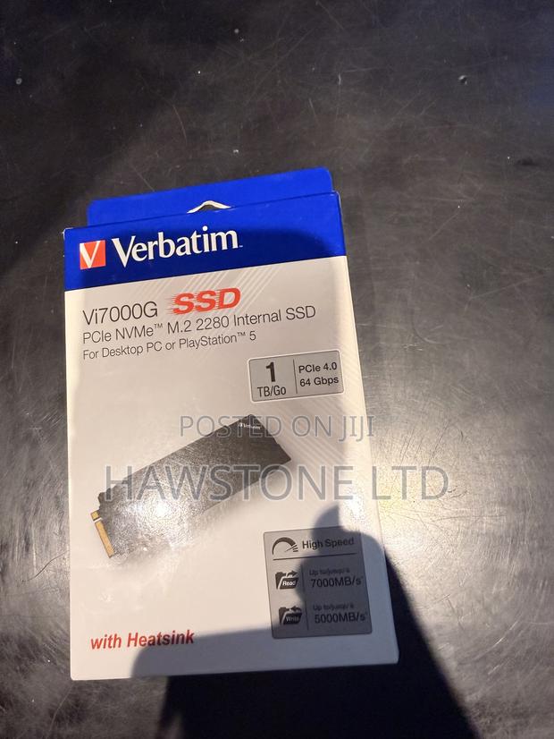 VERBATIM Vi7000G SSD Eith Heat Sink - main view