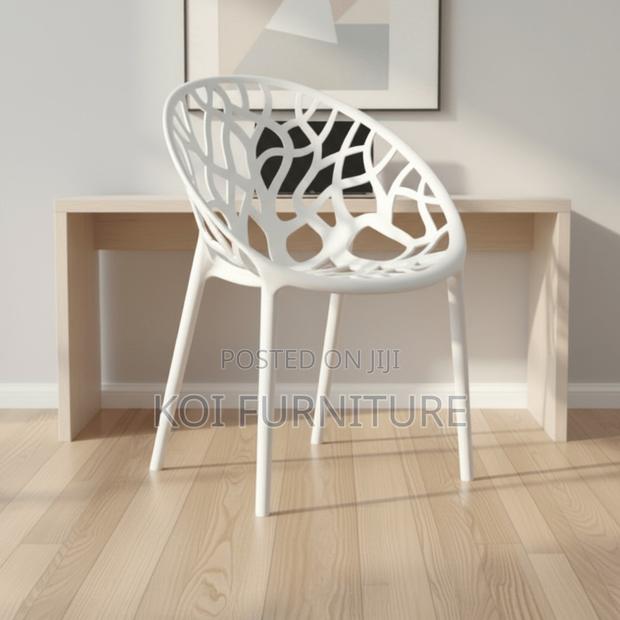 Dining Chairs; Classical Design Stackable Dining Chair - thumbnail 4