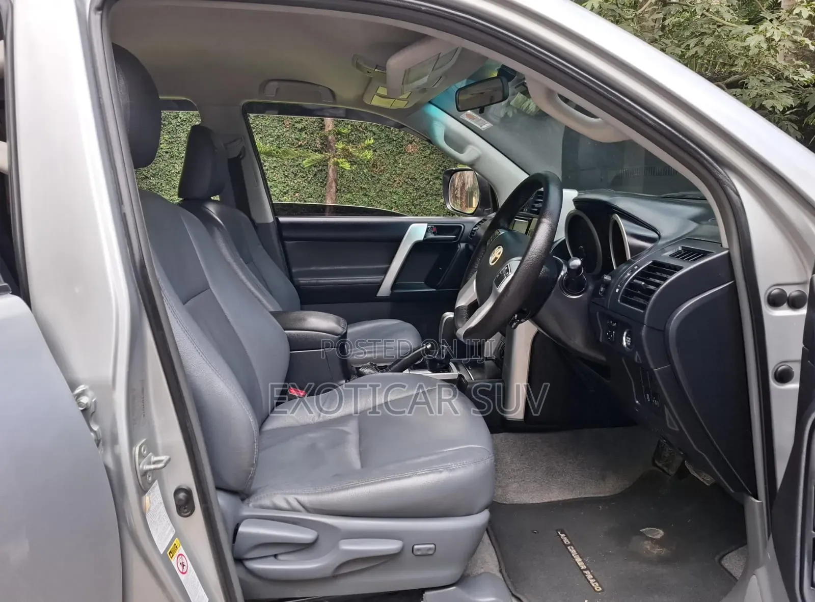 Toyota Land Cruiser Prado 2012 Silver
