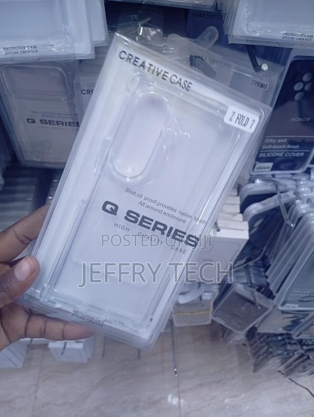 Samsung Galaxy Z Fold 7 Clear TPU Layout Casing - thumbnail 2