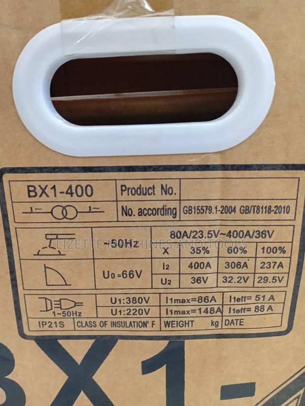 400amps Aico BX1-400 AC Arc Welder - thumbnail 3