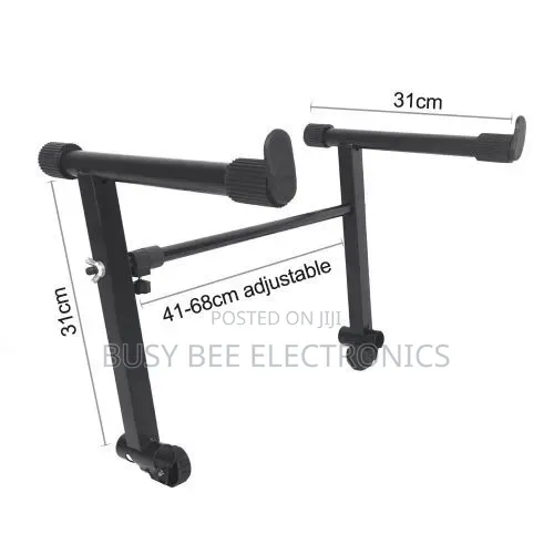 Electronic Piano Stand Riser Universal X-Style Adjustable