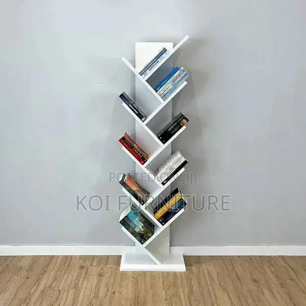 Storage Unit; Tree Alte Wooden Book Storage Shelf Rack
