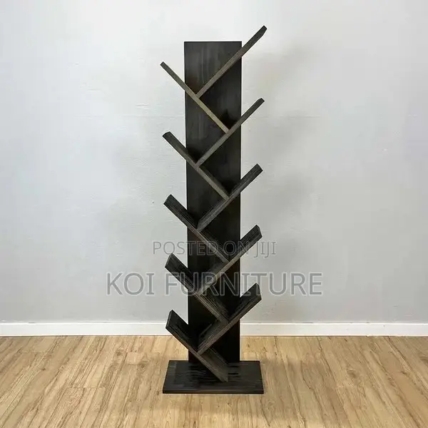 Storage Unit; Tree Alte Wooden Book Storage Shelf Rack