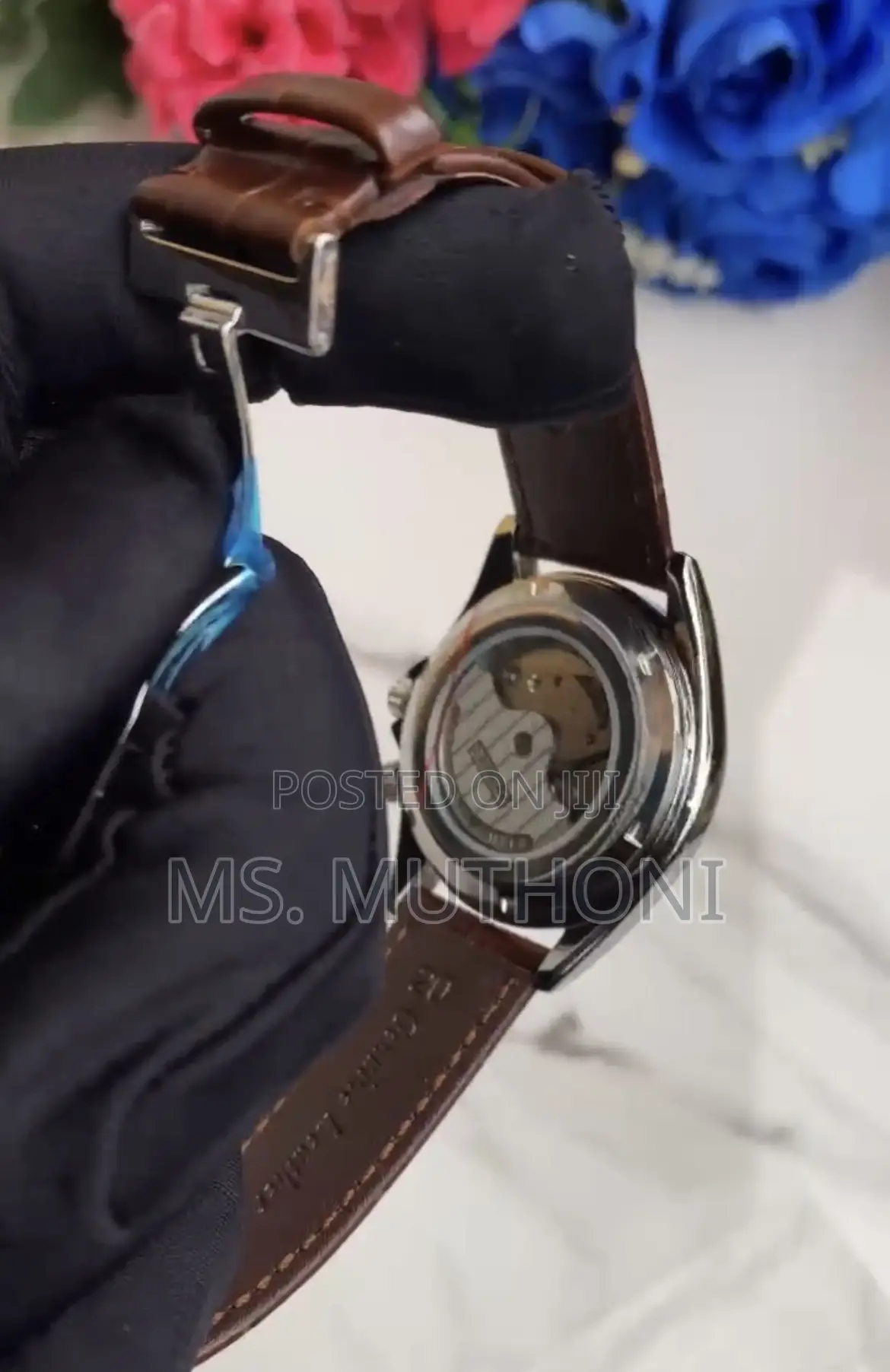 Tan Leather Strap Automatic Seiko Prospex Alpinist
