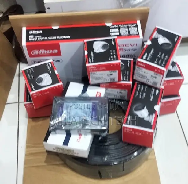 Dahua 8 Camera Outdoor & Indoor CCTV Kit – Complete Surveillance