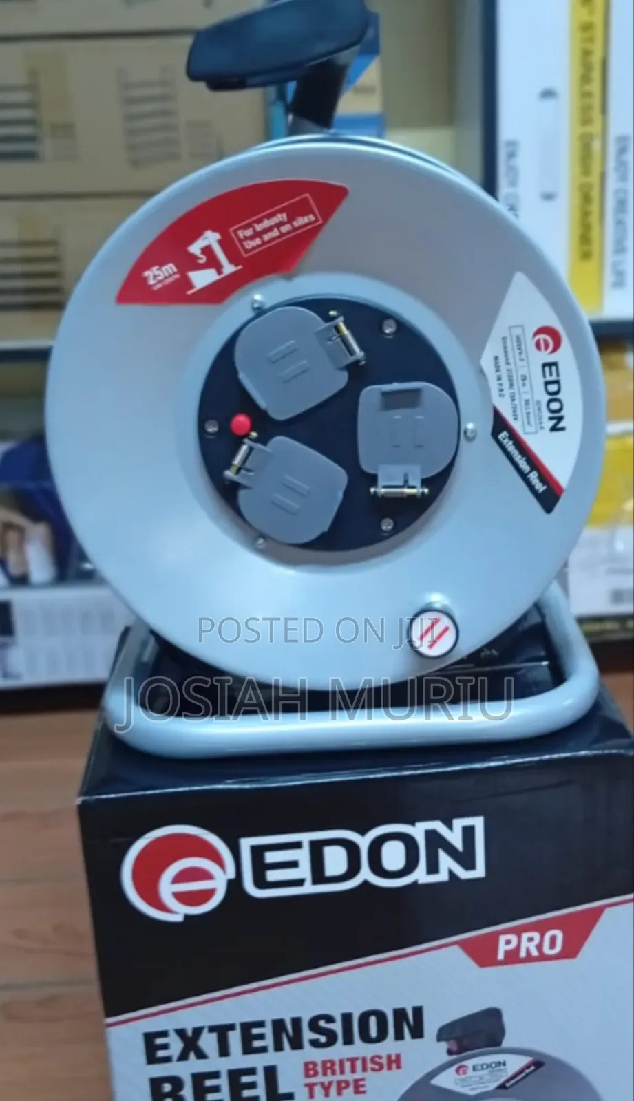 Edon Pro Extension Reel 25m 2.5mm