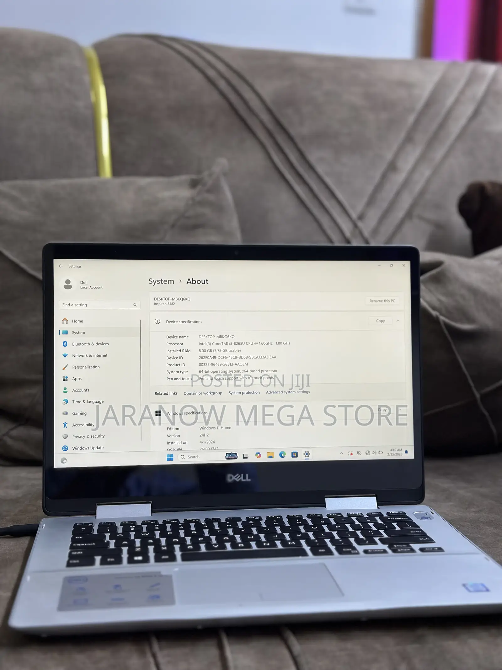 Laptop Dell Inspiron 5548 8GB Intel Core i5 SSD 1T