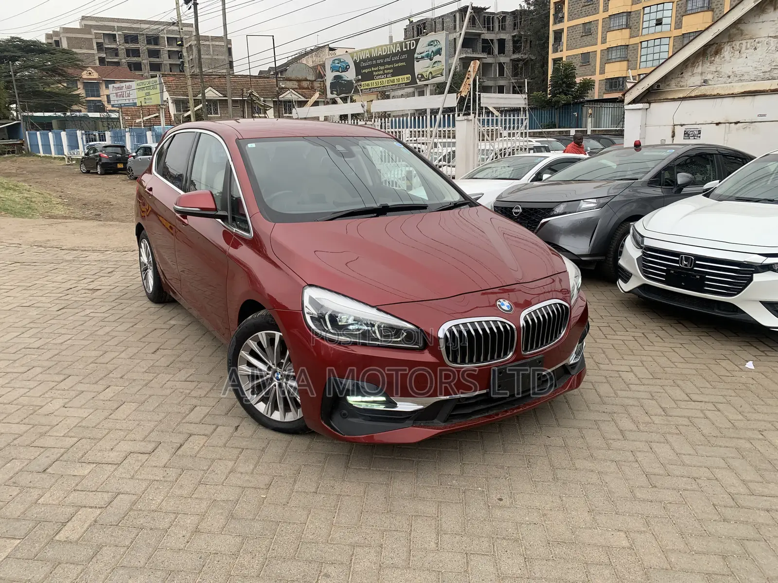 BMW 320i Wagon RWD 2019 Red