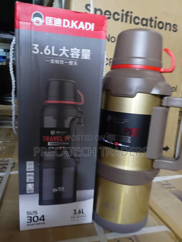 DKADI 3.6L Stainless Steel Vacuum Flask - thumbnail 2
