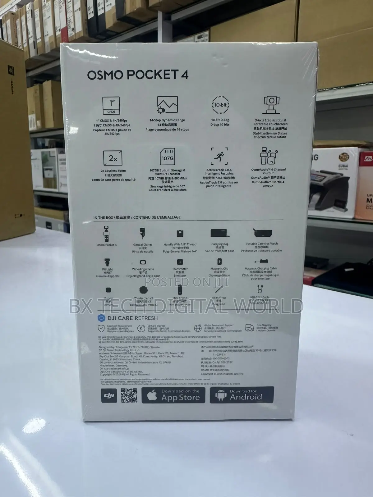 DJI Osmo Pocket 4 – Creator Combo
