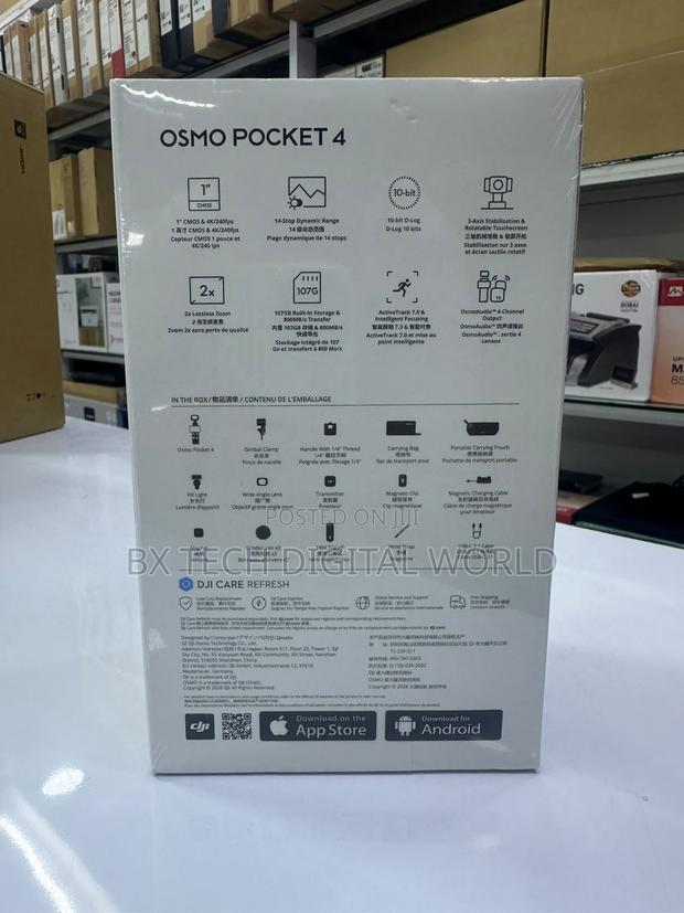 DJI Osmo Pocket 4 – Creator Combo
