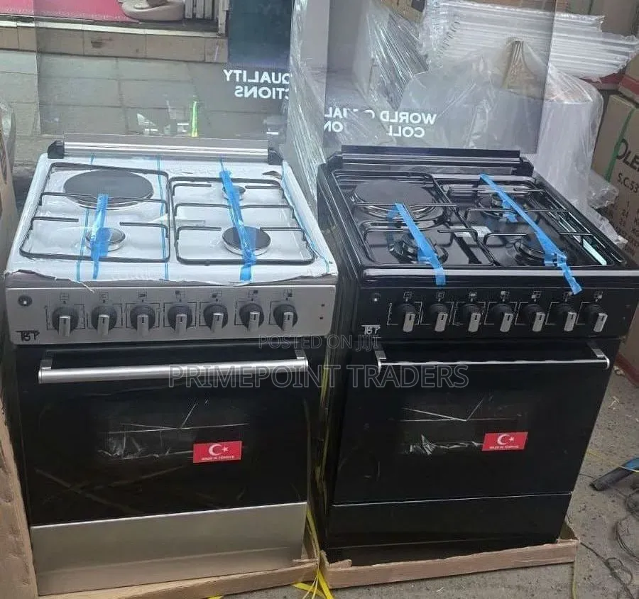 60×60 Freestanding Cooker – Turkish Quality With 3 Gas + 1 Electric