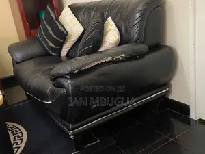 6 Seater Leather Sofa Set