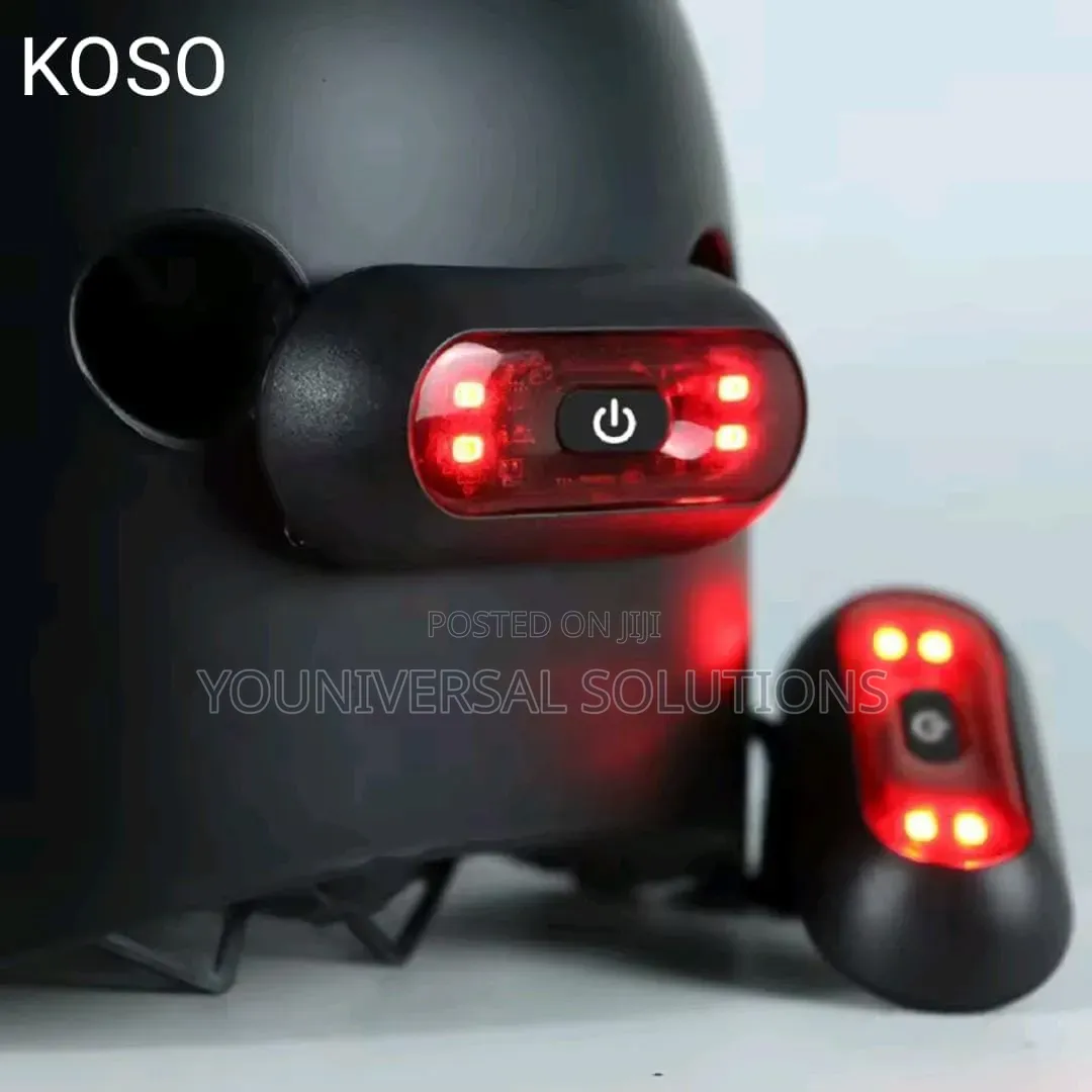 *KOSO* LED Visibility Helmet Light Rechargeable With 3 Modes