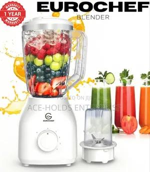 2-in-1 Eurochef 1.8 Litres Jug - 4 Speed Blender/ Grinder