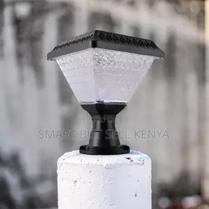 Inbuilt Battery Outdoor Garden Light Main Gate Post Solar Light Lamp