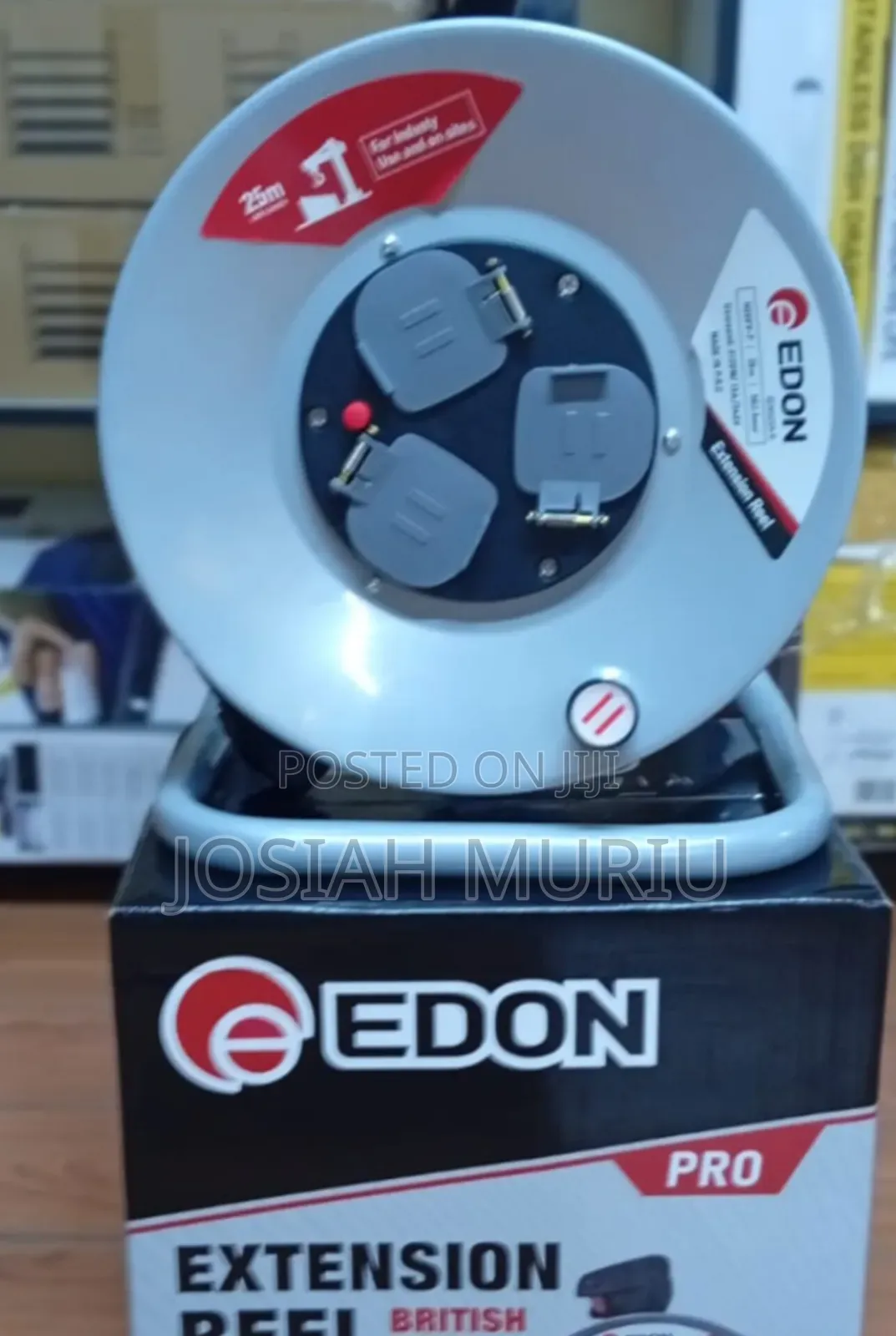 Edon Pro 25m 2.5mm Extension Cable Reel