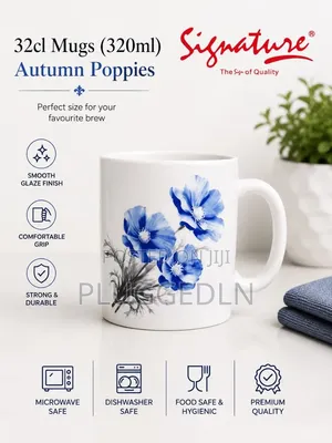 Signature Glass 320Ml Mugs 
6 Sets Per Box