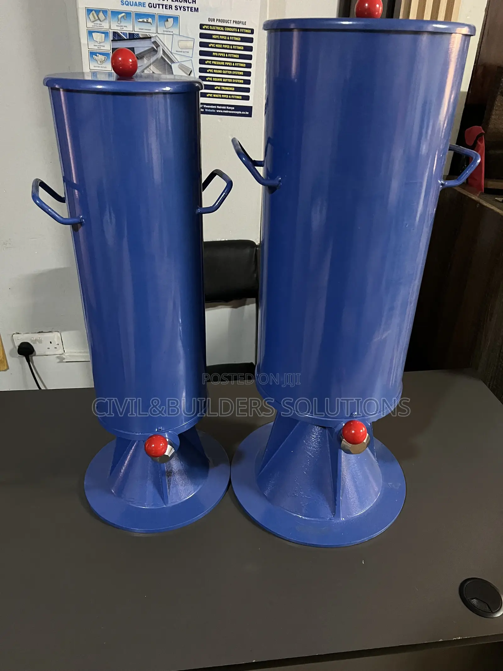 Density Testing Sand Cylinder
