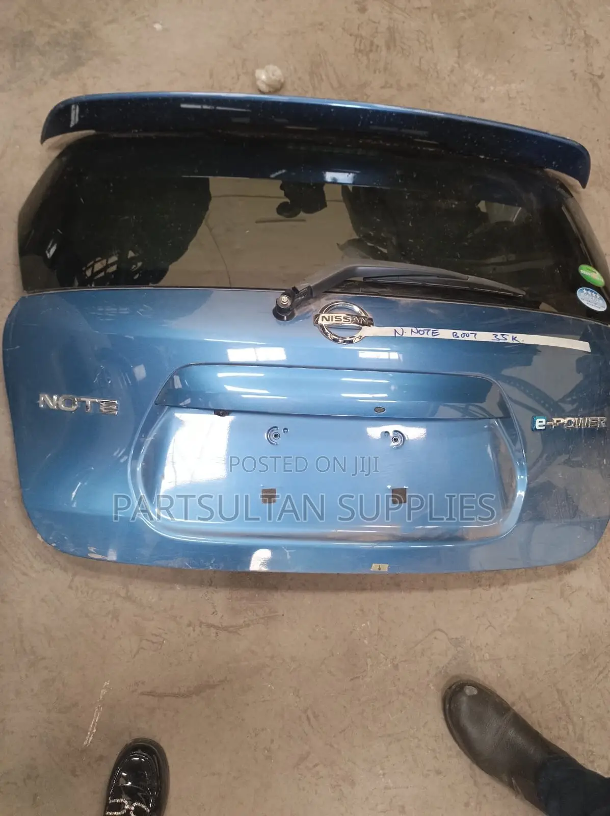 Boot Nissan Note