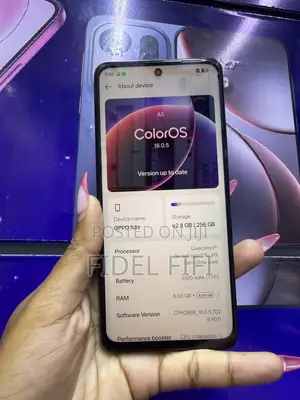 Oppo A3X 4G 256 GB Black