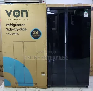 Von 442 Litres Side by Side Refrigerator
