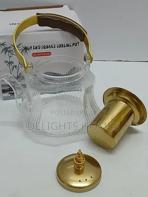 Heat Resistant Glass Teapot With Strainer Infuser_alp