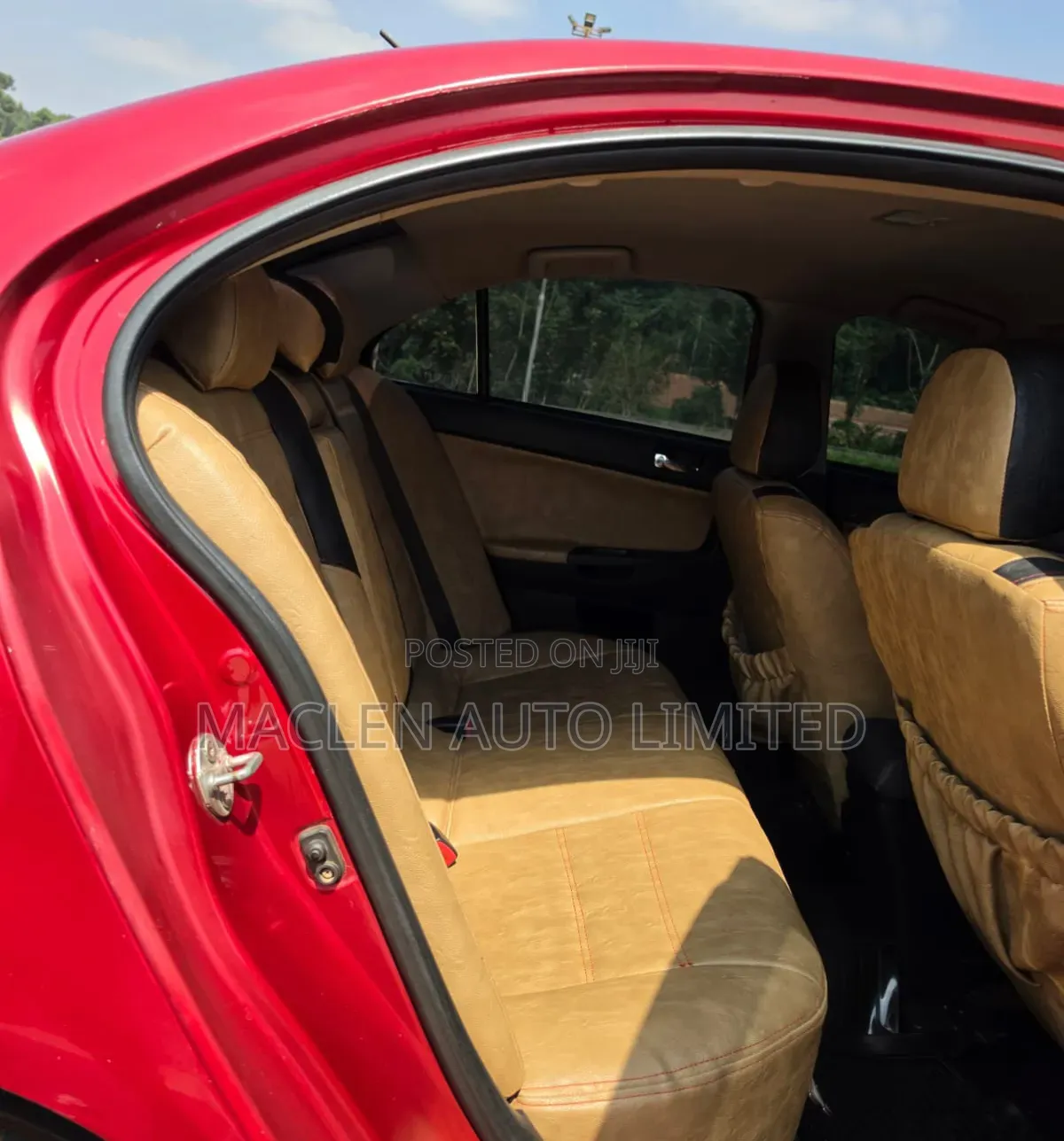 Mitsubishi Lancer 2010 Red